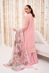 Maliha Kamal | Peach Pink - Chiffon Collection Replica