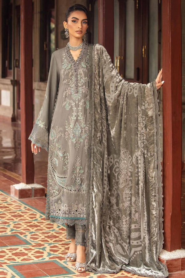 Maria B | Grey - Lawn Collection Replica