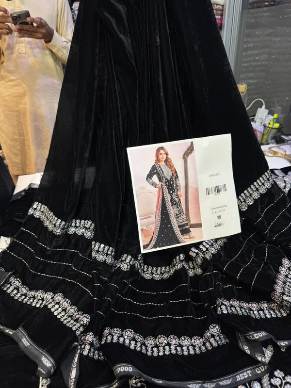 ANEELAS VELVET BLACK LUXE