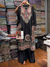 ETHNC SILK E-1098 KAFTAN 2PC (Delivery time 10 to 15 days)