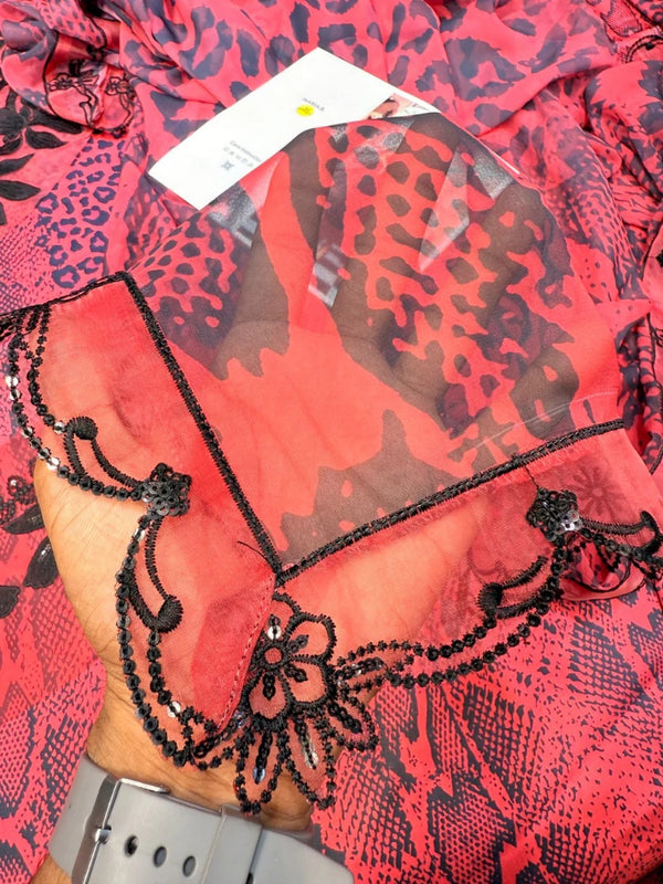 Maria.B Silk Print MPT-2702-A 3Pc