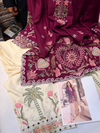 ETHNC KURTA SET 2PC MULBERRY DHANAK