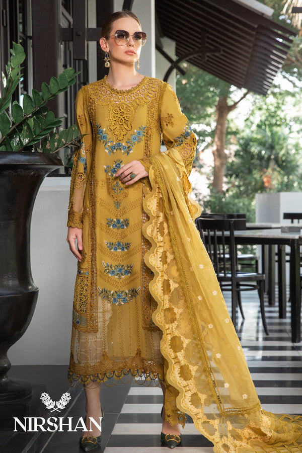 Maria B | Mustard - Chikankari Lawn Collection