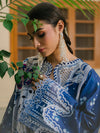 Bin Ilyas | Blue - Lawn Collection Replica