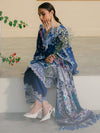 Bin Ilyas | Blue - Lawn Collection Replica
