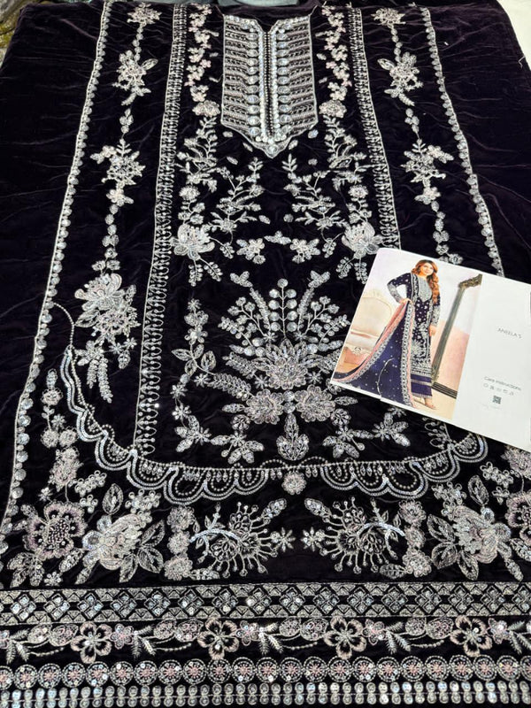 ANEELAS VELVET BLACK LUXE