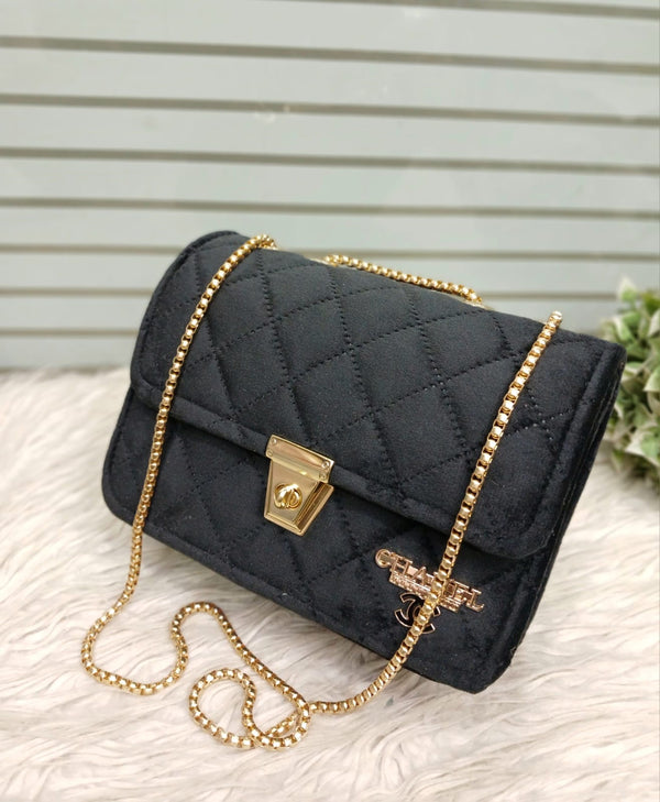 Chanel Velvet Luxury Crossbody Handbag