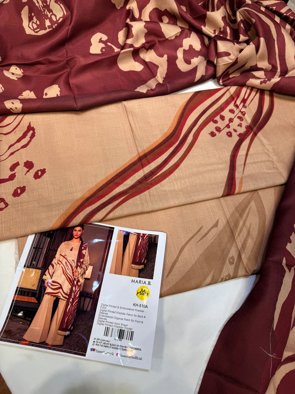 KHADDAR PRINT 3 PC UNSTITCHED KH-SKIN