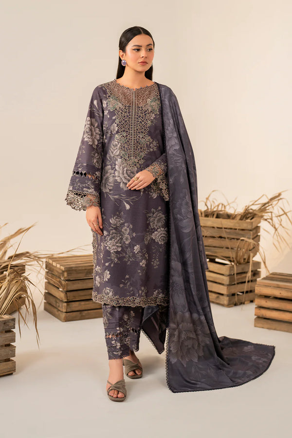 Iznik | Purple - Lawn Collection Replica
