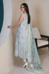 Baroque Sky Blue Printed Lawn Collection Replica