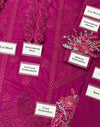 Maria B Maroon Hot Pink Chikankari Collection Replica
