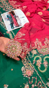HUSSAIN REHAR Lawn - Riviera (Emerald Green)
