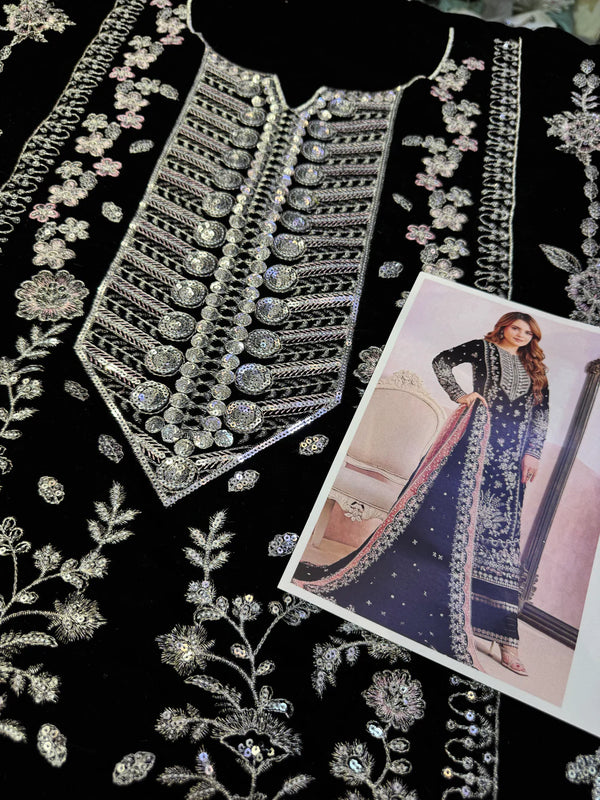 ANEELAS VELVET BLACK LUXE