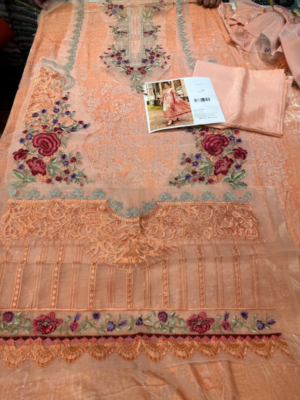 Velvet Palachi Peach 3Pc