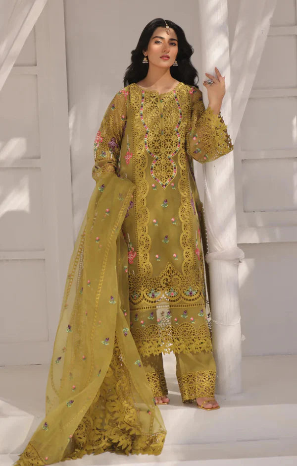 ANEELAS Banadora Lawn – Dhaani (Single Neck)