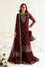 Alizeh Maroon Chiffon Formal Collection Replica