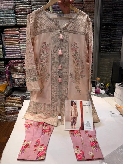 ETHNC KURTA SET E-1117 2PC