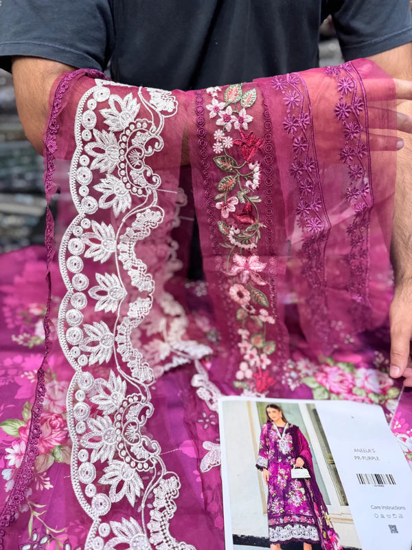 ANEELAS SILK - ROYAL PURPLE EDITION