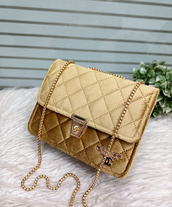 Chanel Velvet Luxury Crossbody Handbag