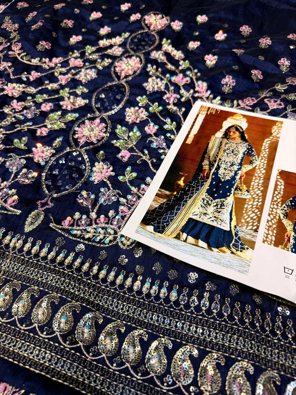 ZEVK RAW SILK RUHAANI