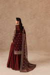 Alizeh | Maroon - Chiffon Collection Replica