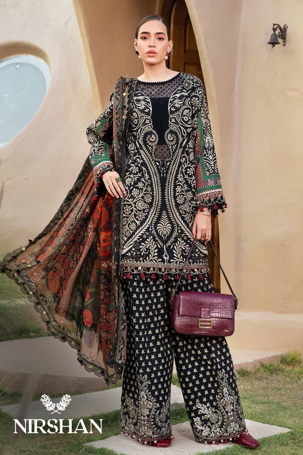 Maria B | Black - Printed Lawn Collection Replica