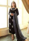 Afrozeh Black Velvet Formal Collection Replica