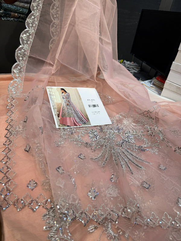 ELAN 10 ORGANZA PEACH