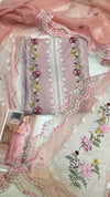 ANEELAS LAWN LUXE 10 (BLUSH PINK)