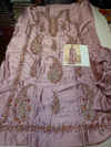 ETHNC SILK E-623 KAFTAN 2PC UNSTICHED
