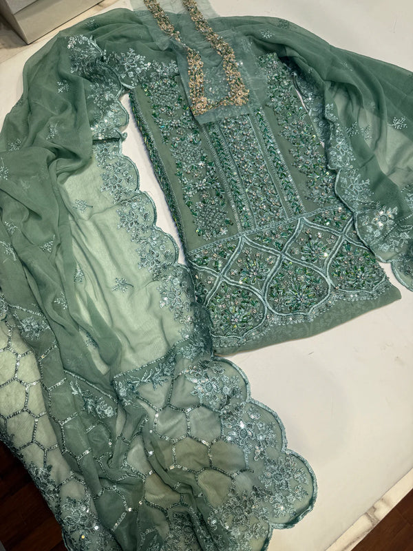 AZURE 01 CHIFFON 2PC โ PISTA