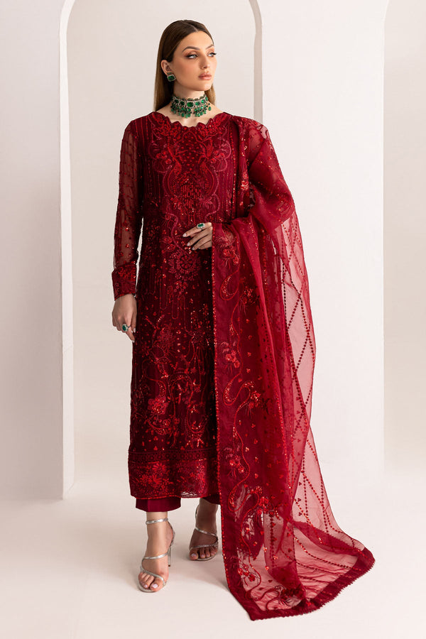 Nureh Red Net Formal Collection Replica