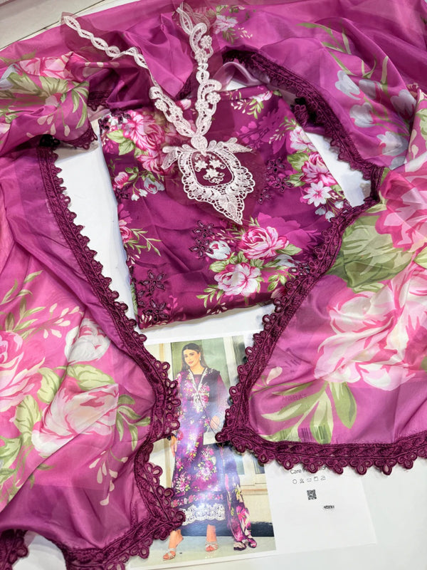 ANEELAS SILK - ROYAL PURPLE EDITION