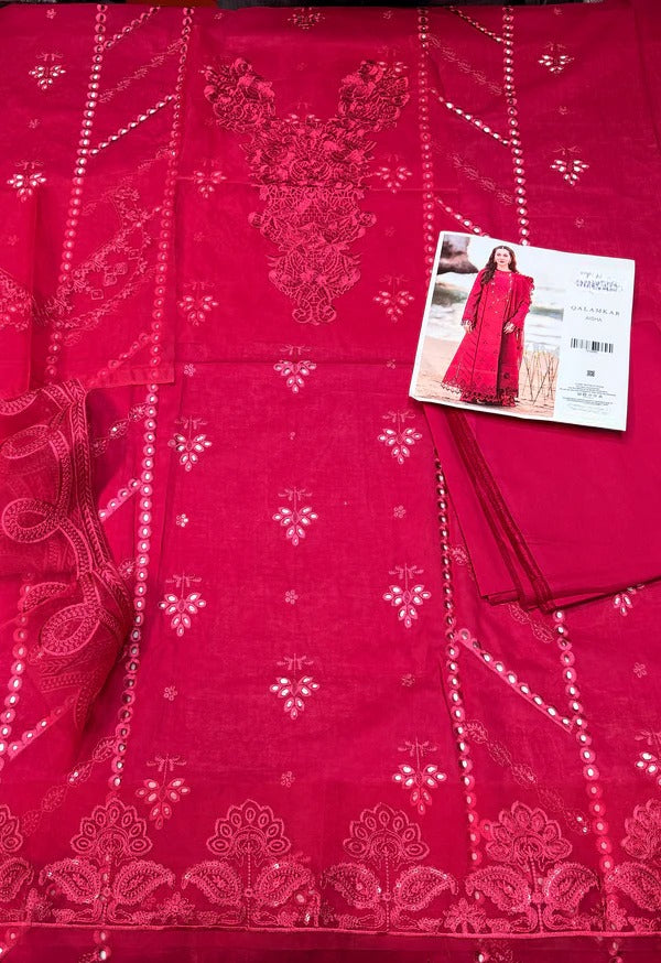 Qalamkar Lawn Aisha (Shocking)