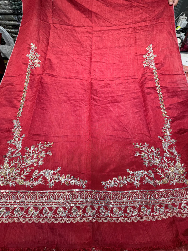 AFROZEH RAW SILK โ KHUSHBU EDITION
