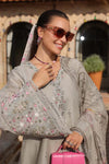 Noor By Sadia Asad | Grey - Chikankari Collection Replica