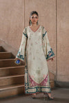 ETHNC SILK E-1024 KAFTAN 2PC