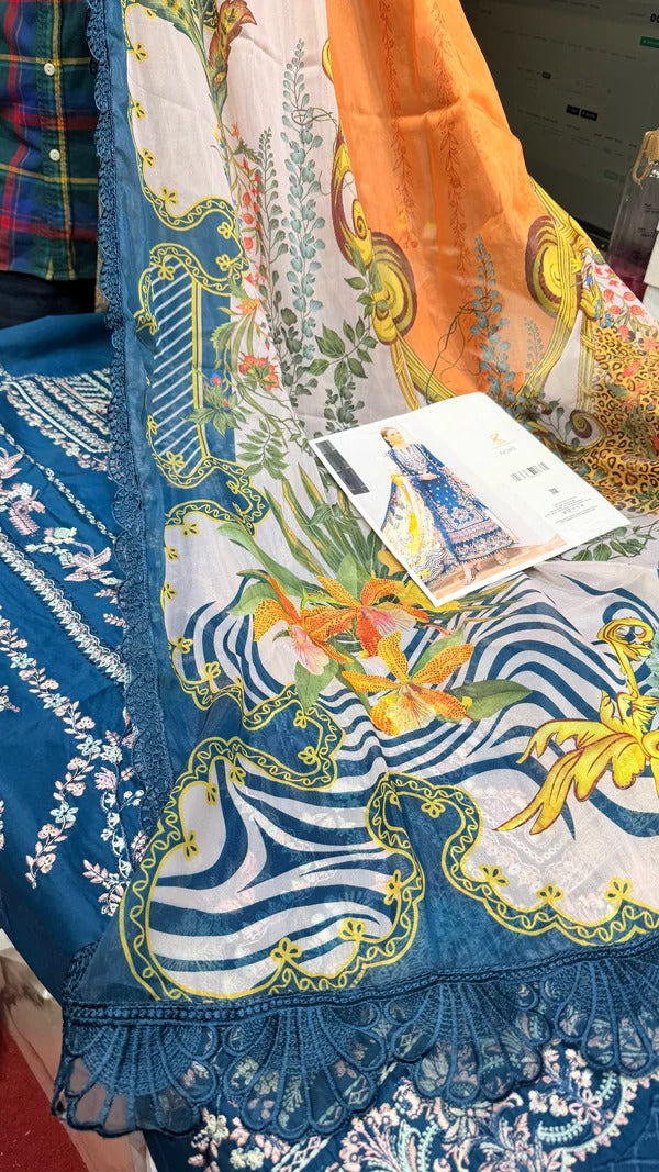 Kanwal Malik Lawn Noire (Zink)