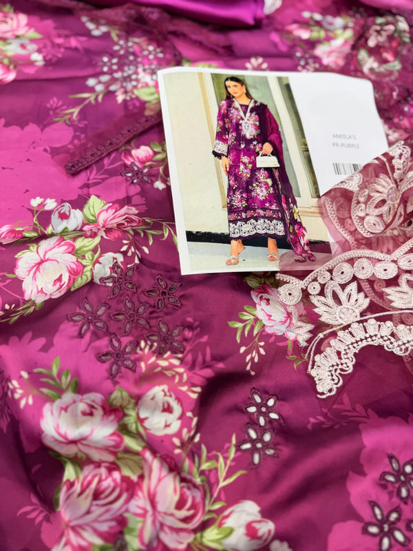 ANEELAS SILK - ROYAL PURPLE EDITION