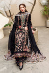 QALAMQAR LAWN FK-15 HANNAH BLACK