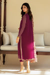 Baroque Purple Chiffon Formal Collection Replica