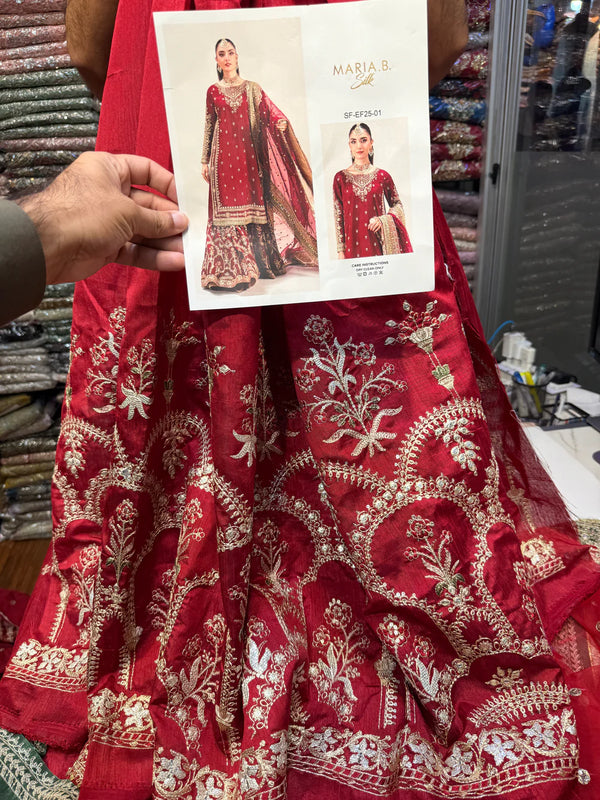 MARIA.B RAW SILK EF-EF25