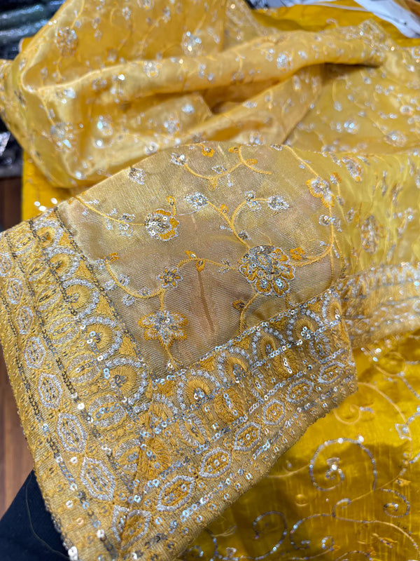 AIK Raw Silk Outfit – Mustard