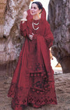 QALAMQAR Lawn Collection – FP05 (Maroon Edition)
