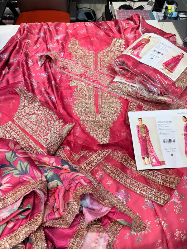 JAZMIN 8083 SHAMOZ SILK 3PC