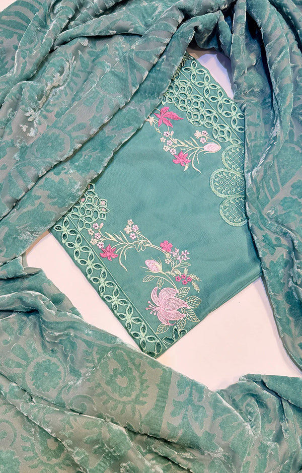 Batik Dhanak Palachi Shawl – 3PC