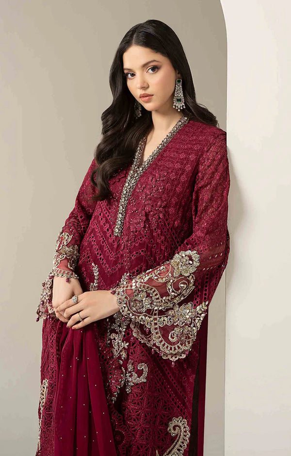 MARIA.B Chiffon BD 3003 (Maroon)