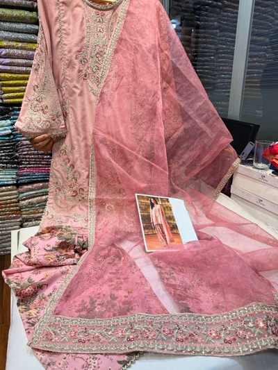 ETHNC KURTA SET VISCOSE E-1097 3PC