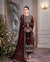 Asim Jofa Maroon Velvet Formal Collection Replica