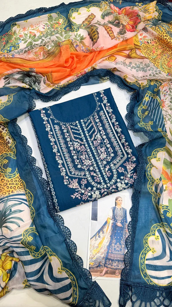 Kanwal Malik Lawn Noire (Zink)